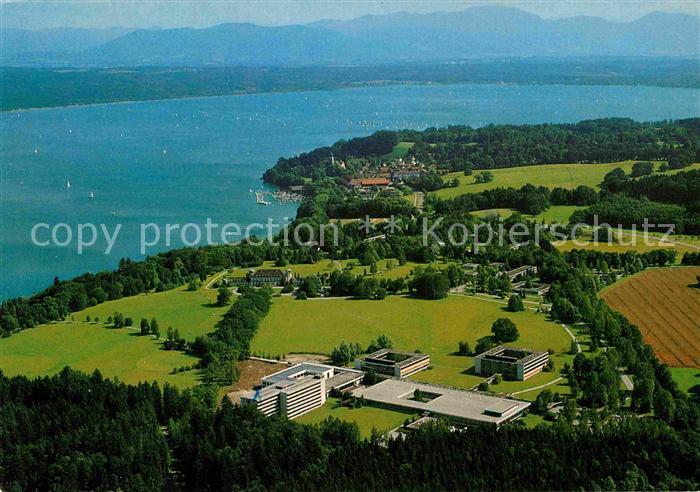 Bernried Starnberger See Klinik Hoehenried Fliegeraufnahme