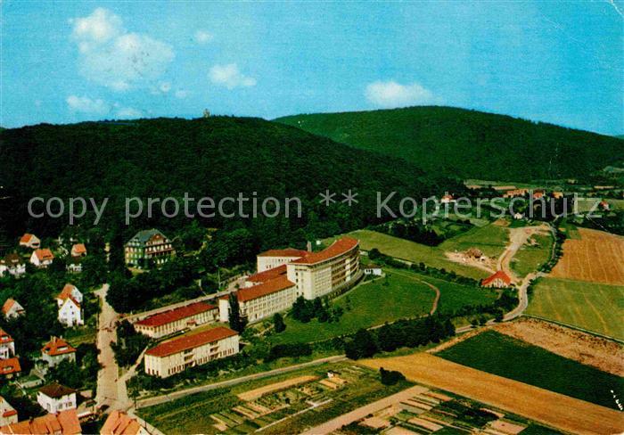 Bad Pyrmont Versorgungskrankenhaus Fliegeraufnahme