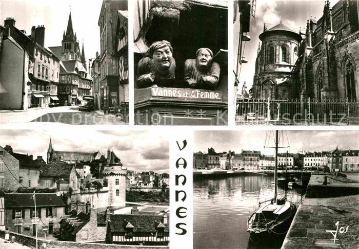 Vannes 56 Cathedrale Quartier Port