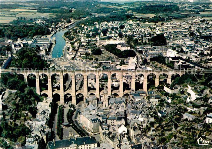 Morlaix Fliegeraufnahme Viaduc