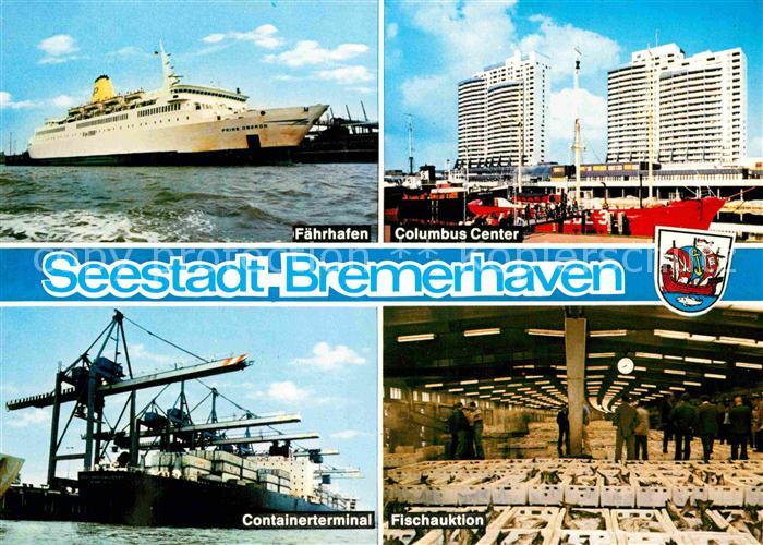 Bremerhaven Faehrhafen Columbus Center Fischauktion