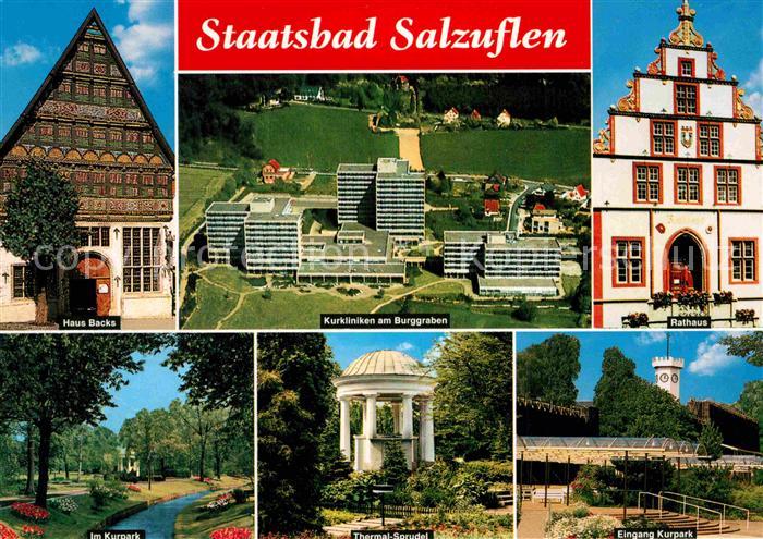 Bad Salzuflen Rathaus Haus Backs Thermal-Sprudel