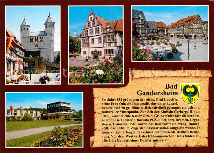 Bad Gandersheim Dom Marktplatz Abtei Kurhaus