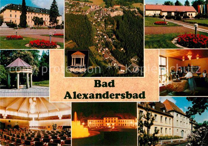 Bad Alexandersbad Fliegeraufnahme