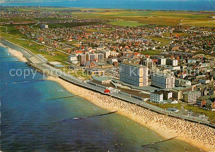 Westerland Sylt Fliegeraufnahme Neues Kurzentrum