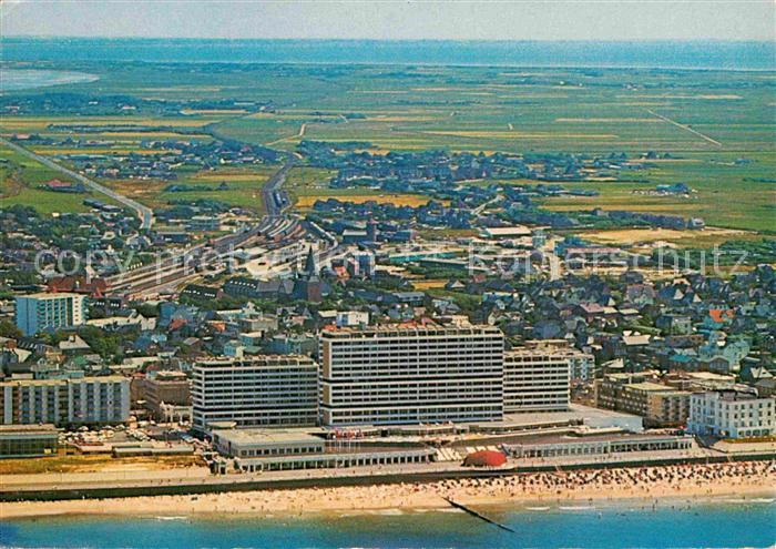 Westerland Sylt Fliegeraufnahme neues Kurzentrum