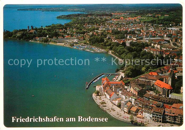Friedrichshafen Bodensee Fliegeraufnahme