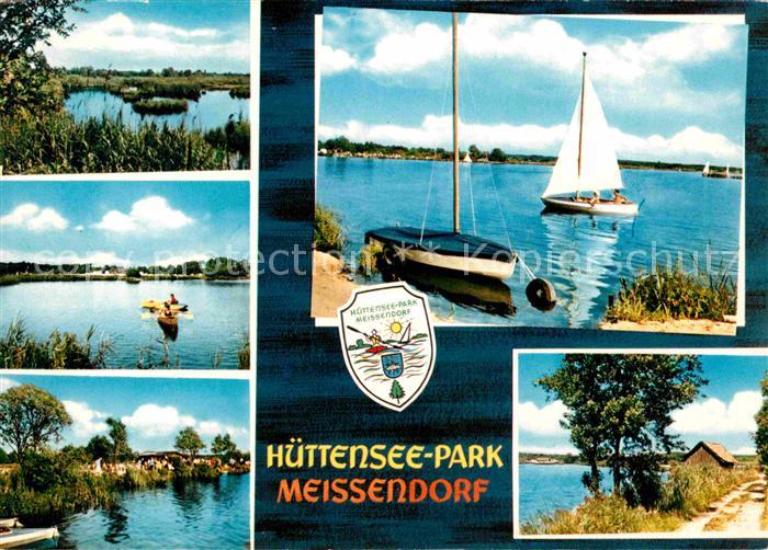 Meissendorf Huettensee-Park Segelboot