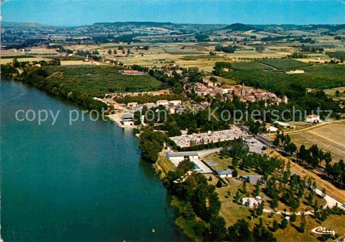 Le Temple-sur-Lot Fliegeraufnahme Camping