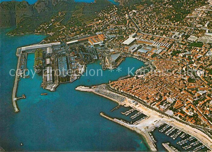 La Ciotat Fliegeraufnahme