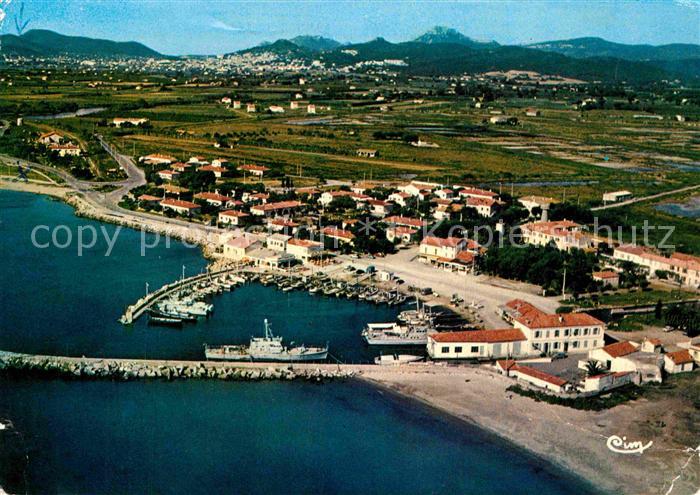 Salins d Hyeres Fliegeraufnahme