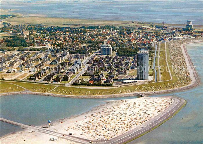 Buesum Nordseebad Fliegeraufnahme