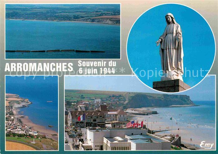 Arromanches-les-Bains Port Winston Notre-Dame des Flots