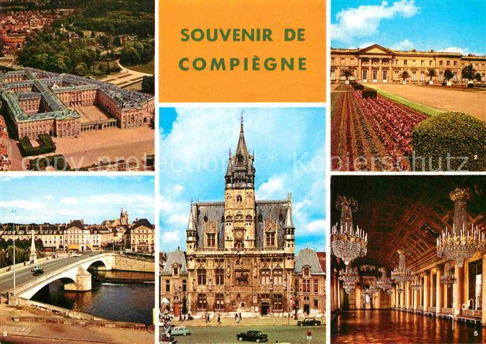 Compiegne Oise Schloss Rathaus