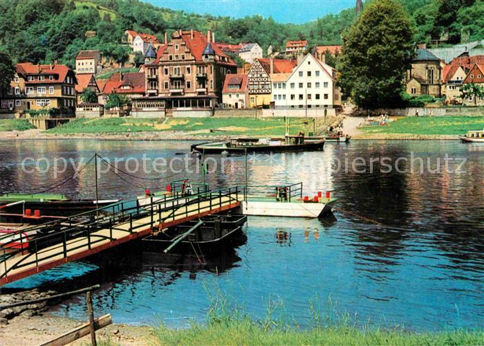 Wehlen Sachsen Teilansicht