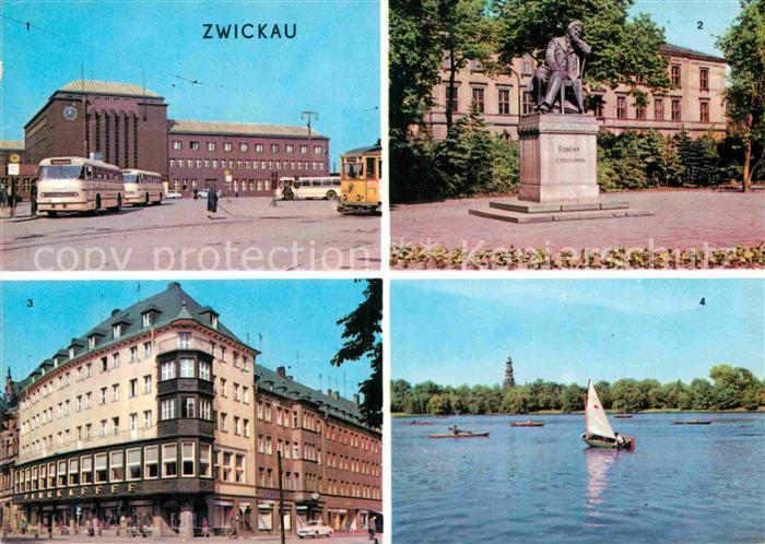 Zwickau Sachsen Bahnhof Denkmal