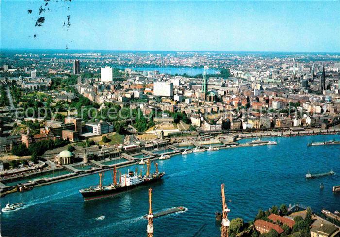 HAMBURG  CITY Elbe Panorama