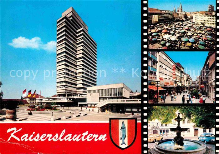 Kaiserslautern Rathaus Marktplatz Fackelstrasse