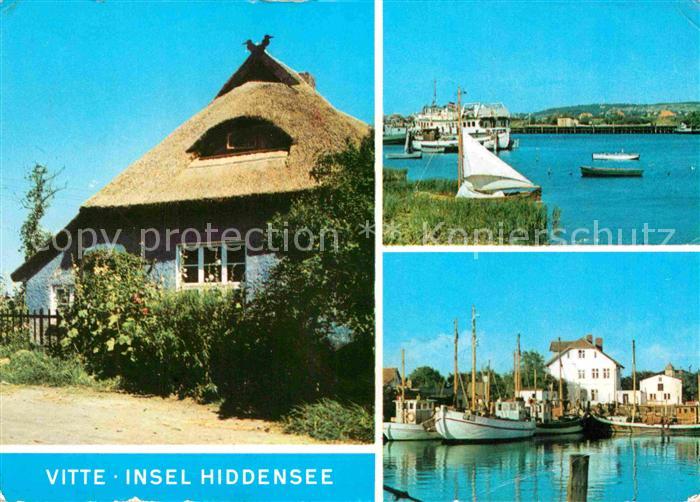 Insel Hiddensee Hafen