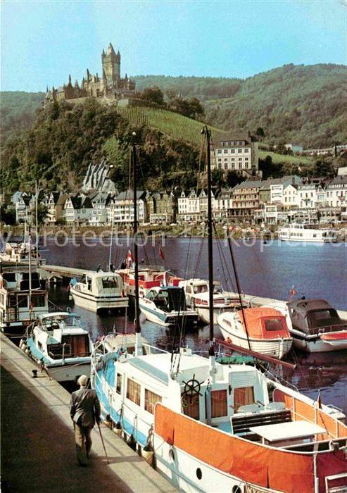 Cochem Mosel Bootshafen Burg