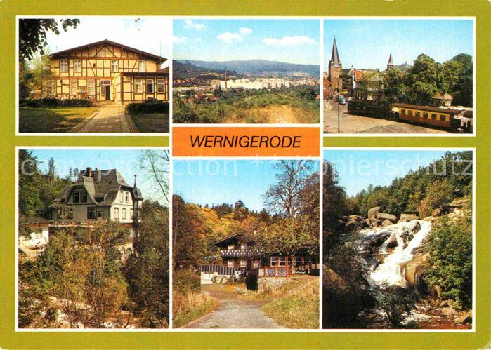 Wernigerode Harz Gaststaette Leo Talstoi Burgbreite Harzbergbahn Steinerne Renne
