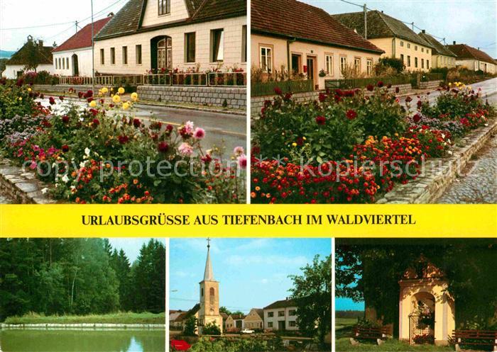 Lichtenau Waldviertel Tiefenbach Weiher Kirche