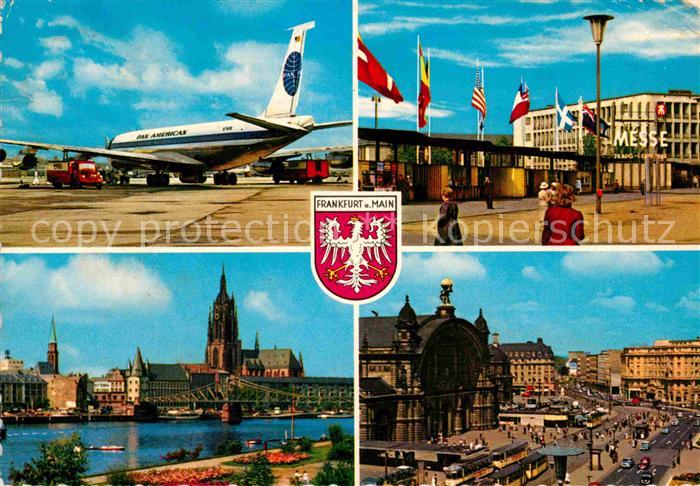 Frankfurt Main Flughafen Messe Dom Bahnhof