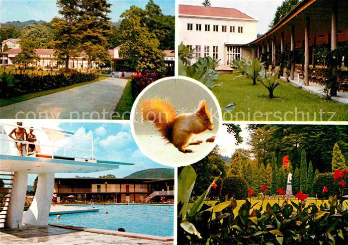 Bad Gleichenberg Kurhaus Schwimmbad Kurgarten