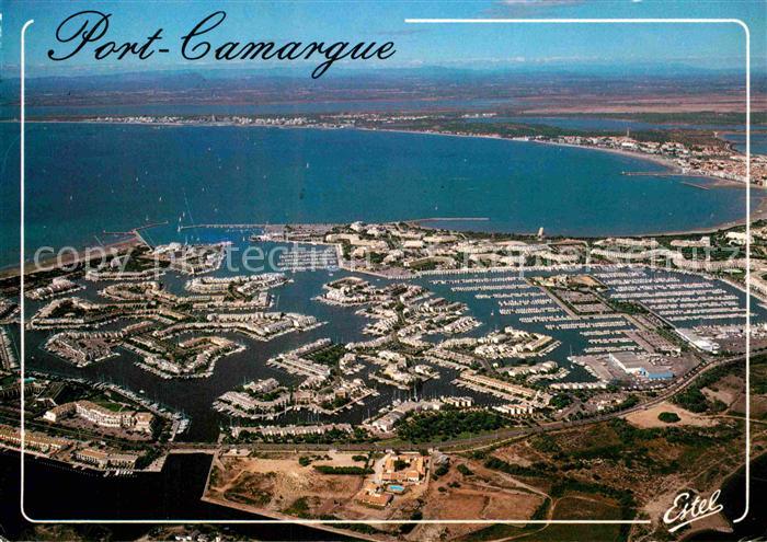 Port Camargue Fliegeraufnahme