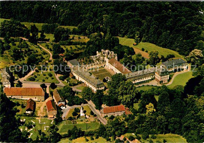 Arnsburg Hessen Fliegeraufnahme Kloster