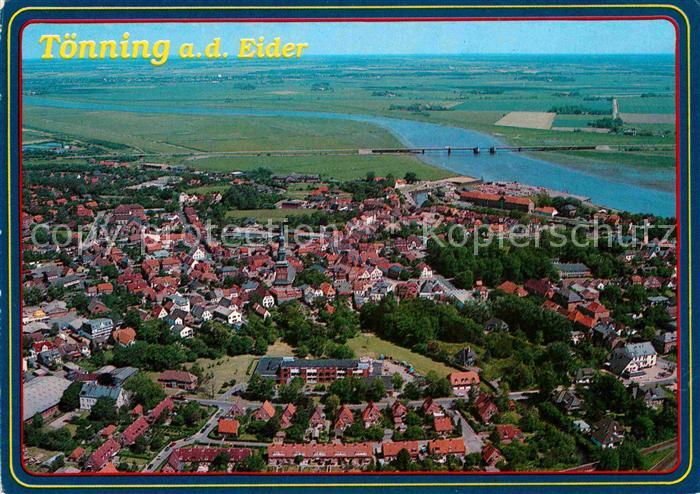 Toenning Nordseebad Fliegeraufnahme