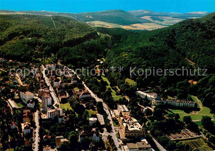 Bad Wildungen Fliegeraufnahme Kurviertel