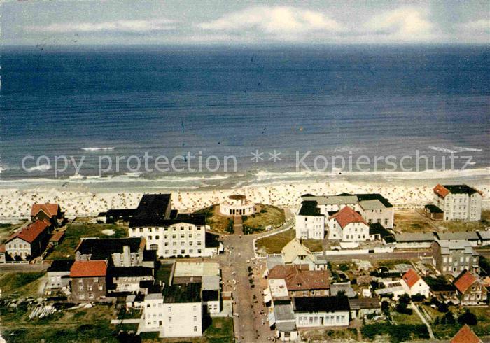 Wangerooge Nordseebad Fliegeraufnahme