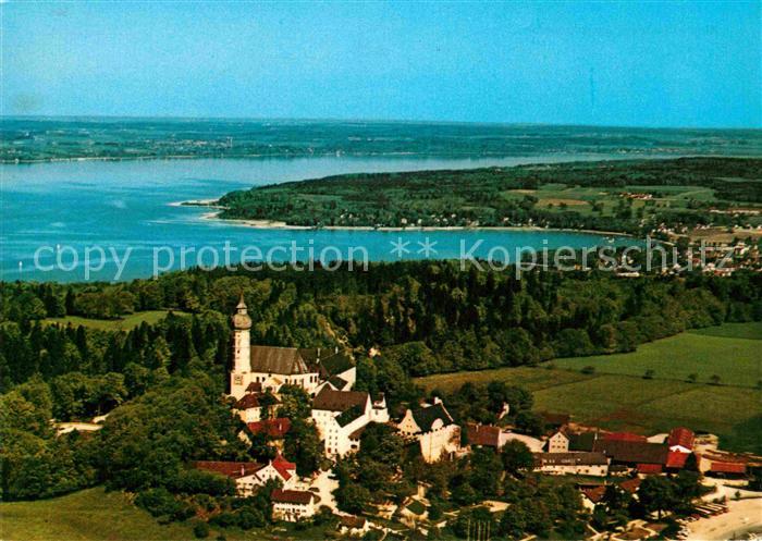 Andechs Fliegeraufnahme Kloster