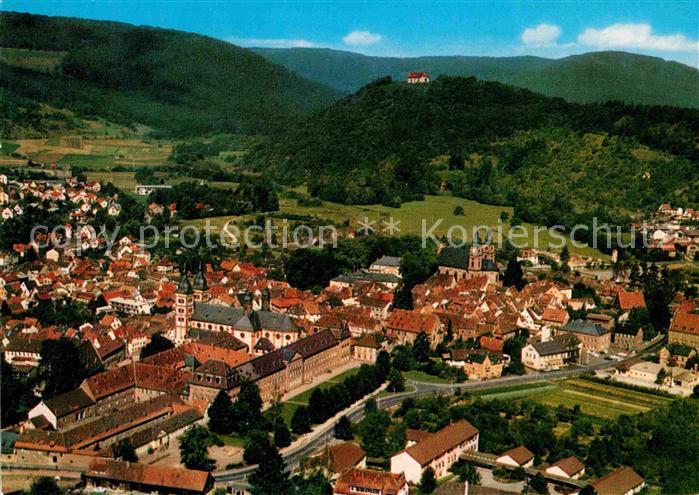 Amorbach Miltenberg Fliegeraufnahme