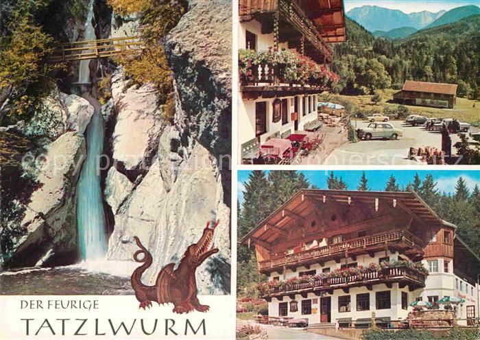 Bayrischzell Alpengasthaus zum feurigen Tatzelwurm