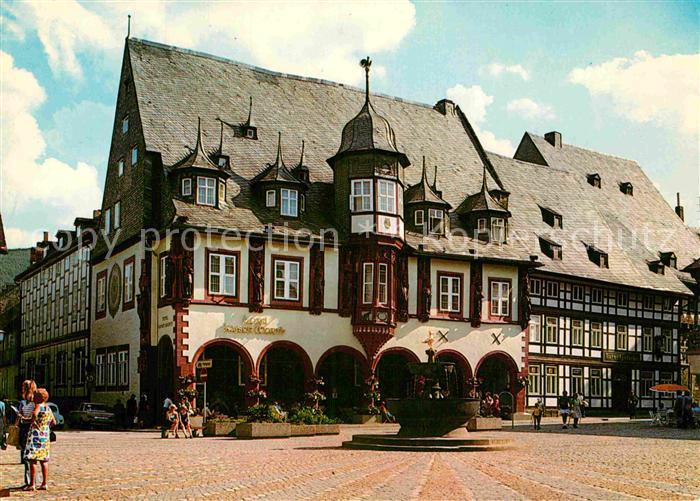 GOSLAR Harz Niedersachsen Marktplatz Hotel Kaiserworth