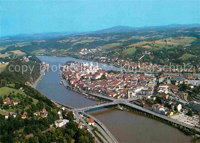 PAssAU Bayern Fliegeraufnahme