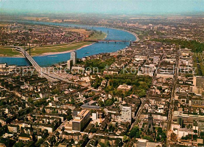 DuessELDORF  CITY Fliegeraufnahme