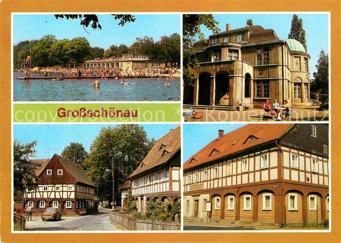 Grossschoenau Sachsen Waldstrandbad Erholungsheim Julius Woerdelmann Theodor Hae