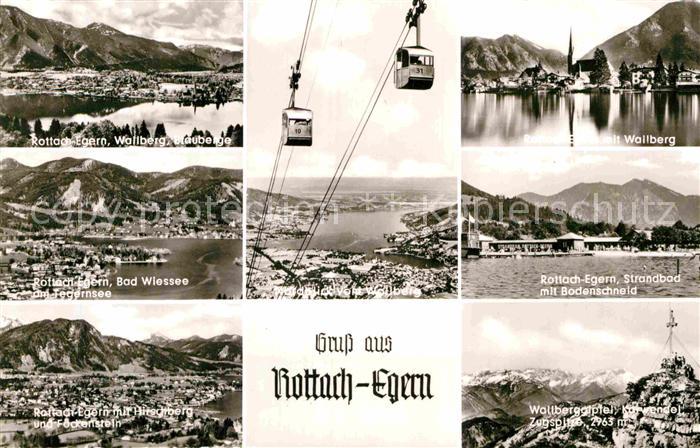 Seilbahn Wallberg Rottach-Egern Strandbad Bodens