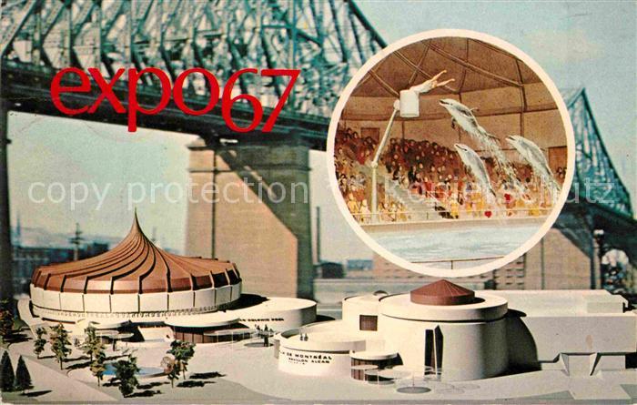 Exposition Universelle Internationale Montreal 1967 Pavillon Alcan Cirque Marin