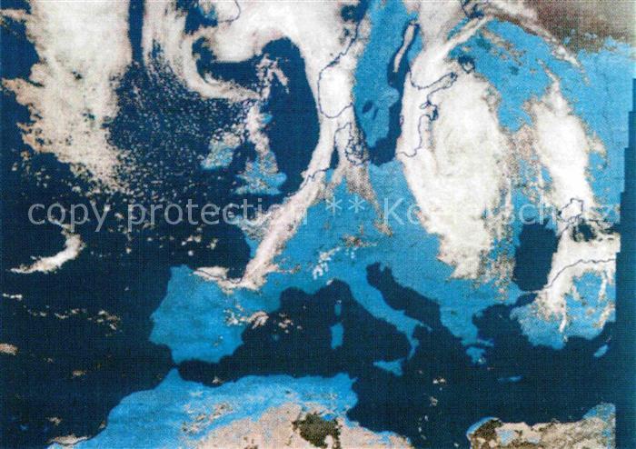 Astronomie Wettersatellit Meteosat 04