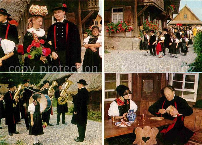Trachten Schwarzwald Freilichtmuseum Vogtsbauernhof Gutach T