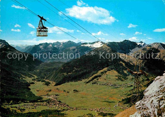 Seilbahn Tiroler Zugspitzbahn Ehrwalder Talbecken