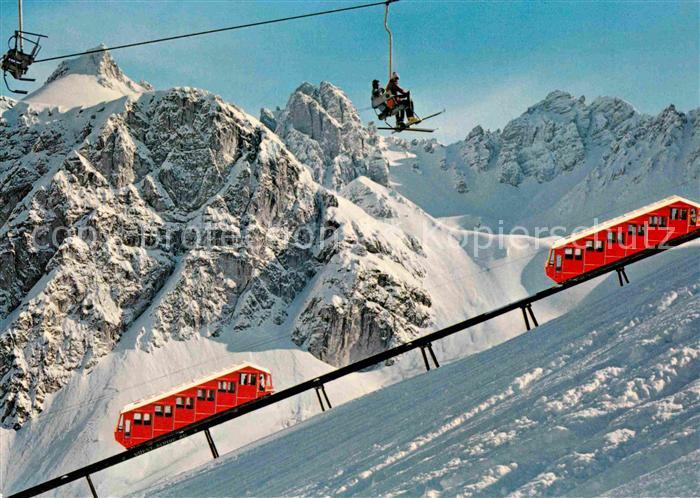 Zahnradbahn Sessellift Axamer Lizum Olympiabahn Hoadl Kalkkoegel Tirol