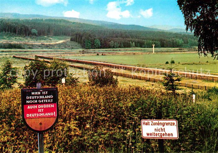Grenze Douane Zoll Zonengrenze Harz