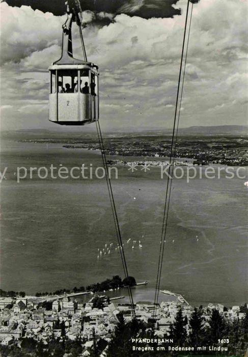 Seilbahn Pfaenderbahn Bregenz Bodensee Lindau