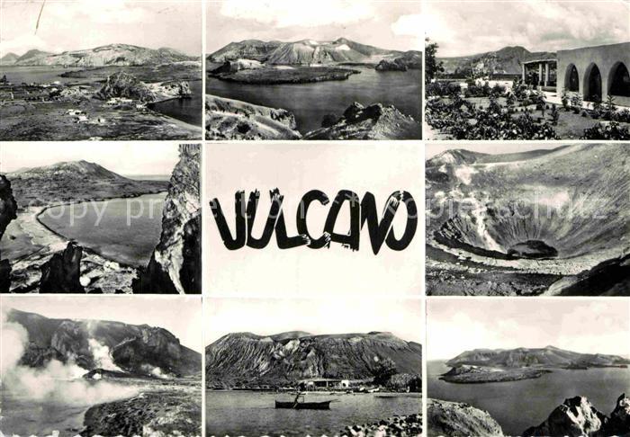 Vulkane Geysire Vulcans Geysers Vulcano Lipari