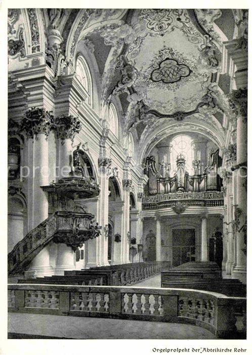 Kirchenorgel Abteikirche Rohr